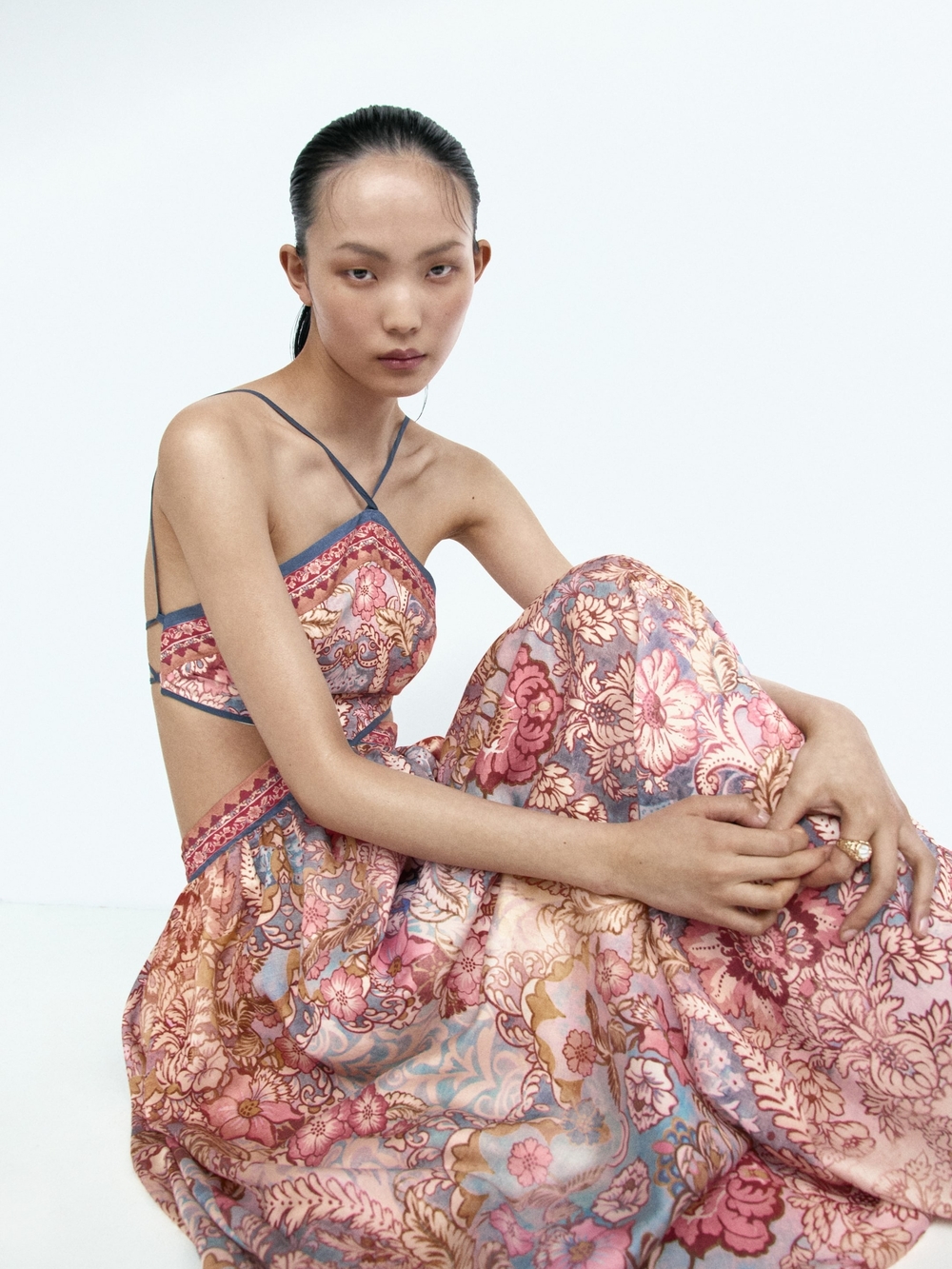 Cutout Halterneck Dress - Size S - SOLD OUT ON H&M